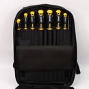 Crawford Universal Electronics Tool Kit - 63-BP4 in 4-Panel Backpack Tool Case