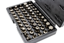 Vim Tools IMPACT50 Impact Master Set (50pc) includes Stubby (Half Cut) Torx, Torx Plus, Metric Hex, SAE Hex, XZN Triple Square, Flat Head, Phillips Drivers, 3/8″ Sq. Drive