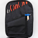 Crawford Basic Copier Tool Kit w/Vessel JIS Screwdrivers- 40V-BP4 in 4-Panel Backpack Zipper Tool Case