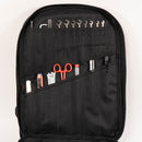 Crawford Basic Copier Tool Kit w/Vessel JIS Screwdrivers- 40V-BP4 in 4-Panel Backpack Zipper Tool Case