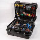 Crawford Premium Field Engineers Wheeled Tool Kit - 89-M350B in Wheeled Military Style 10" Deep Case