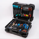 Crawford Premium Metric JIS Field Engineers Tool Kit - 89MV-M349B in Military Style 9" Deep Case