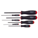 Bondhus 10687 Metric Ball End Hex Driver Balldriver Screwdriver Set 1.27mm to 5mm 7 Piece