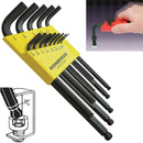 Bondhus 10937 Ball End Inch Hex Key Set 13 Pieces .050" to 3/8"