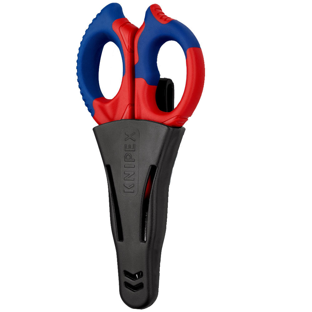 Knipex 95 05 155 SB Electricians' Shears with Holster – Crawford Tool