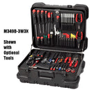 Crawford M349B-3W3X Tool Case Military Style 9" Black with 3W and 3X Pallets