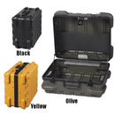 Crawford M349Y-3W3X Tool Case Military Style 9" Yellow with 3W and 3X Pallets