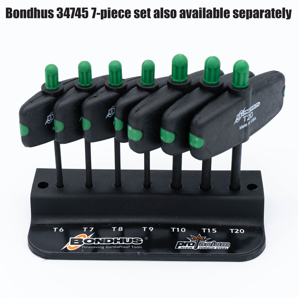 Set 8 llaves TORX inviolable Bondhus ProGuard