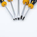 Felo 53693 Ergonic Screwdriver Set Slot/Phillips 5 Piece Set. Superior Quality, Comfort, and Balance