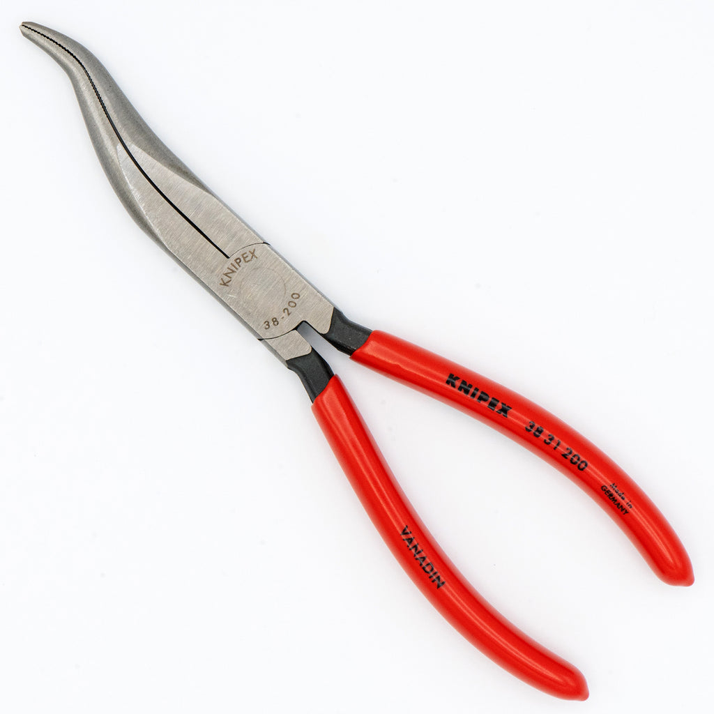 Knipex Bent Long Nose Plier,8 L,3/8 Jaw 38 31 200, 1 - Foods Co.
