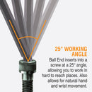 Bondhus 38099 Ball End Metric Hex Key Set 9 Pieces 1.5mm to 10mm with GoldGuard Finish