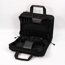 Crawford 255-BLK Double-Sided 2-Compartment Soft Sided Zipper Tool Case 16" x 11" x 5"