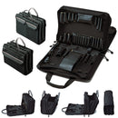 Crawford Deluxe Copier Tool Kit w/Vessel JIS Screwdrivers- 48V-259BLK in 2 compartment Zipper Style Tool Case