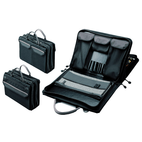 Crawford Premium Metric Field Engineers Tool Kit - 89MWR-277BLK in 2 Compartment Soft Sided Tool Case