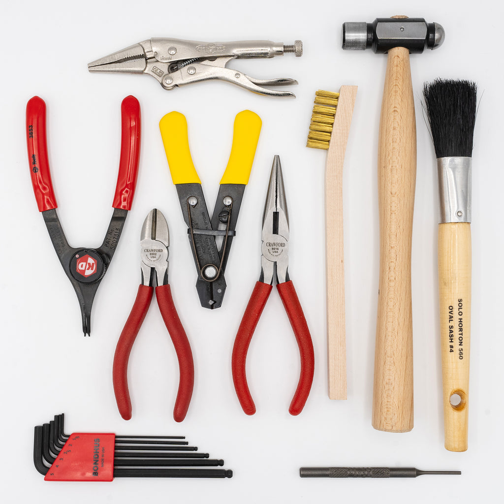 Crawford Basic Copier Tool Kit w/Vessel JIS Screwdrivers- 40V-155BLK i ...
