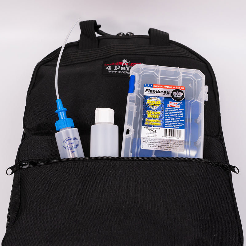 Crawford Premium Copier Tool Kit - 52-BP6 in 6-Panel Backpack Zipper Style Tool Case