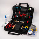 Crawford Deluxe Copier Tool Kit w/Vessel JIS Screwdrivers- 48V-155BLK in Zipper Style Tool Case