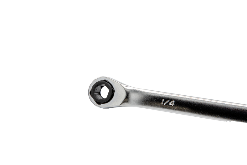 Vim HBR810 Hex Bit Ratchet (1/4") and 10mm Ratcheting Wrench Converts to 1/4" and 3/8"Square Drive Ratchet, Quick-Disc on each Drive Head allows for Quick Tightening