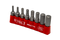 Vim Tools IMPACT-8HI Hex Inch Impact Bit Set, SAE 8 Piece 5/16" Shank (7/64" to 3/8")