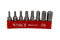 Vim Tools IMPACT-8HI Hex Inch Impact Bit Set, SAE 8 Piece 5/16" Shank (7/64" to 3/8")