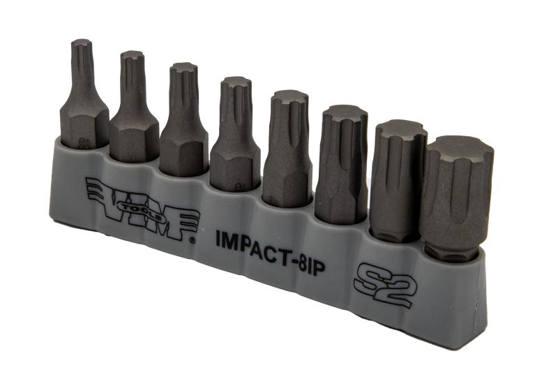 Vim Tools IMPACT-8IP Torx Plus Impact Bit Set, 8 Piece 5/16" Shank (IP20 to IP55)