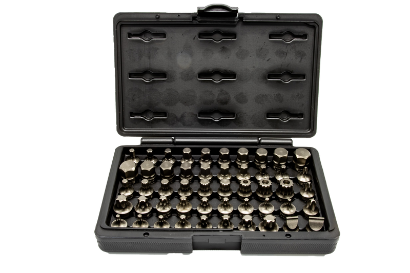 33pc Tamper Proof Bit Security Set TORX HEX Spanner Triwing Torq Impact Driver E - Foto 9