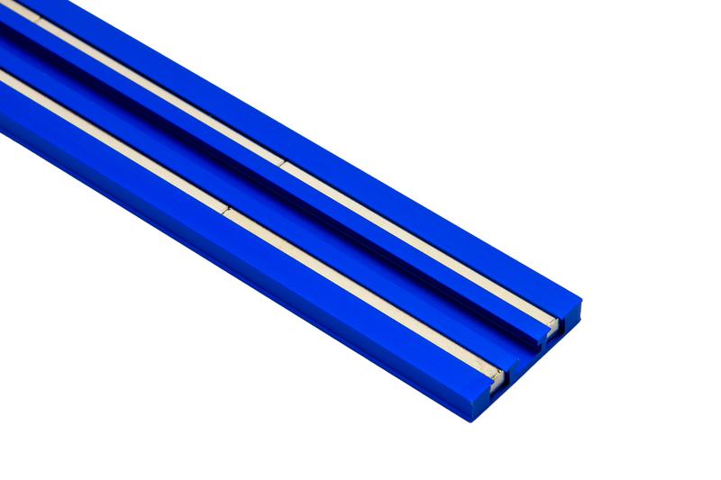 Vim Tools MR20B Magrail Magnetic Rail 20" Blue, No Studs