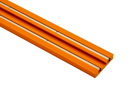 Vim Tools MR12O Magrail Magnetic Rail 12" Orange, No Studs