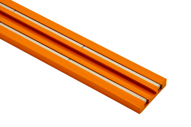 Vim Tools MR12O Magrail Magnetic Rail 12" Orange, No Studs