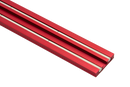 Vim Tools MR8R Magrail Magnetic Rail 8" Red, No Studs