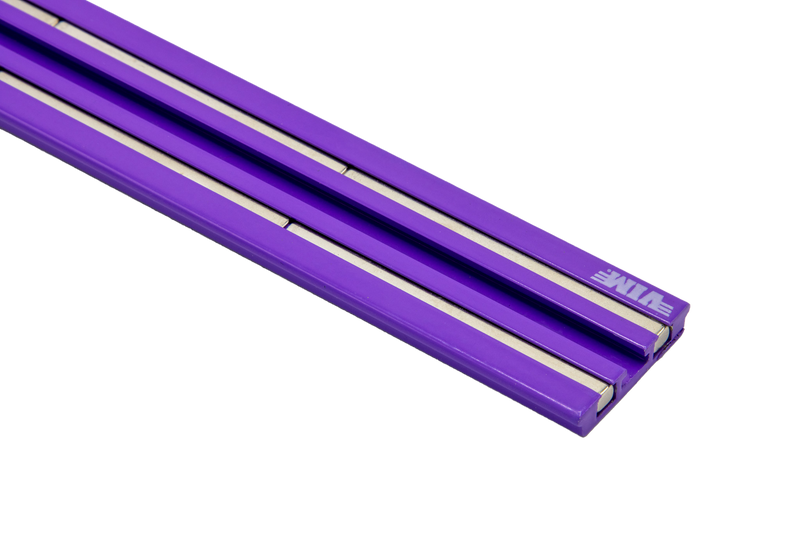 Vim Tools MR8P Magrail Magnetic Rail 8" Purple, No Studs