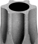 Bondhus 12636 Gorilla Grip Fold-Up Tamper Resistant Torx 7 Piece TR7 to TR25 AKA Security Torx
