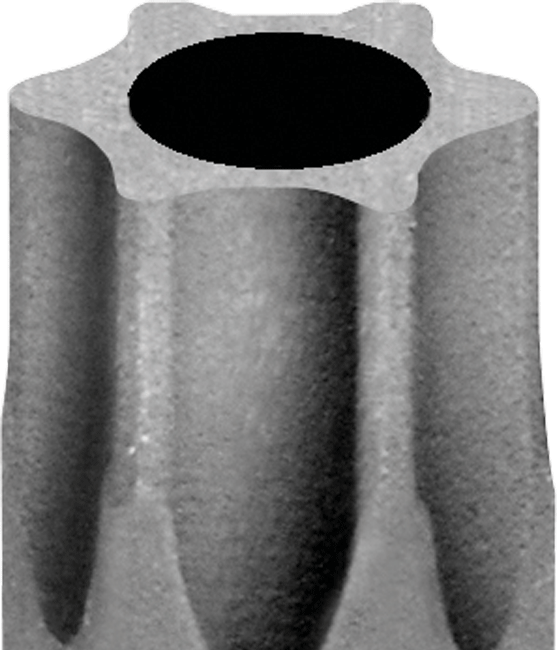 Bondhus 12636 Gorilla Grip Fold-Up Tamper Resistant Torx 7 Piece TR7 to TR25 AKA Security Torx