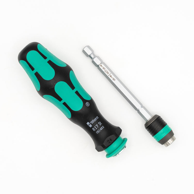 Wera 817 R Bitholding Screwdriver with Rapidaptor Quick-Release Chuck