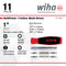 Wiha 77891 SoftFinish 11inOne Multi-Driver