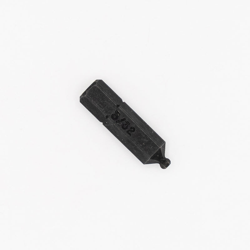 Bondhus 11005 3/32" Ball End Inset Bit, 1/4" Hex Drive