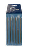 Eurotool FIL-993.00 Needle File Set, 6 Piece
