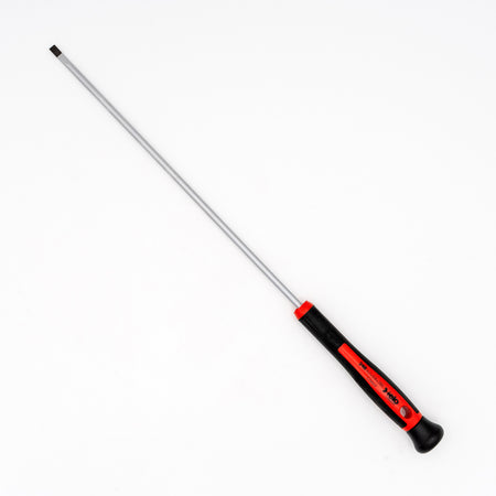 Felo 31764RB Slotted 5/32" (4.0mm) x 8" (200mm) Flat Blade Precision Jewelers Screwdriver