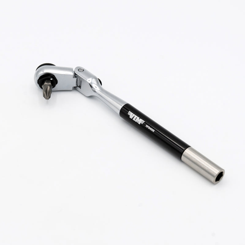 Vim RFB400K 1/4" Mini Flex Bit, Socket Ratchet and T- Handle 3 Piece Set NEW Now with Speed Sleeve