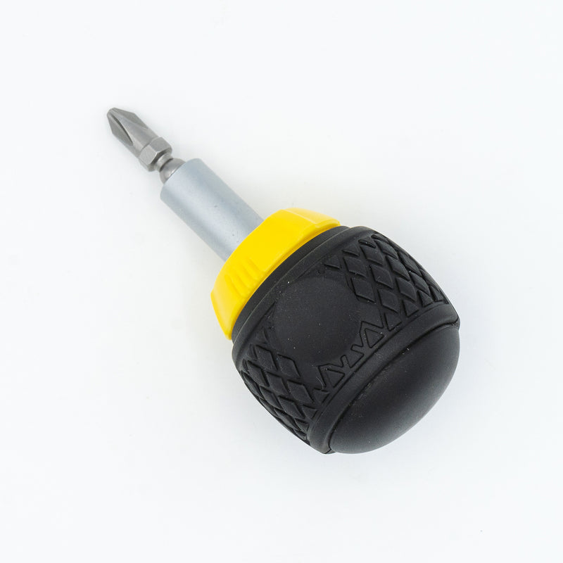 Vessel 2200MBH-KIT Ratcheting Magnetic 1/4" Bit Holding Screwdriver with 10 Interchangeable Bits