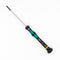 Wera 118010 Slotted 3mm (1/8") x 3-1/8" (80mm) Kraftform Micro Electronics Precision Screwdriver