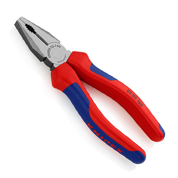 Knipex 03 02 160 6-1/4" Combination Pliers with Comfort Grip