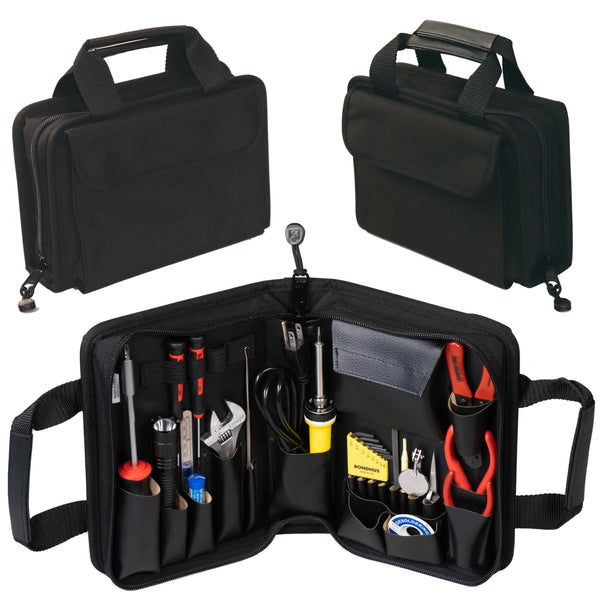 Tool Kit by ParaWire - quality tools, comfort grip handles, nifty travel  case