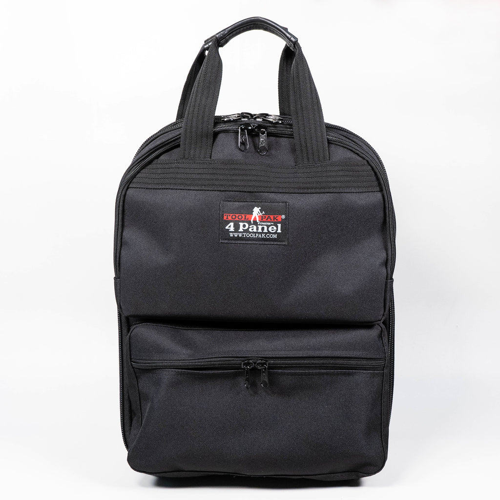 ToolPak™ 03100 4 Panel Backpack Zipper Tool Case – Crawford Tool
