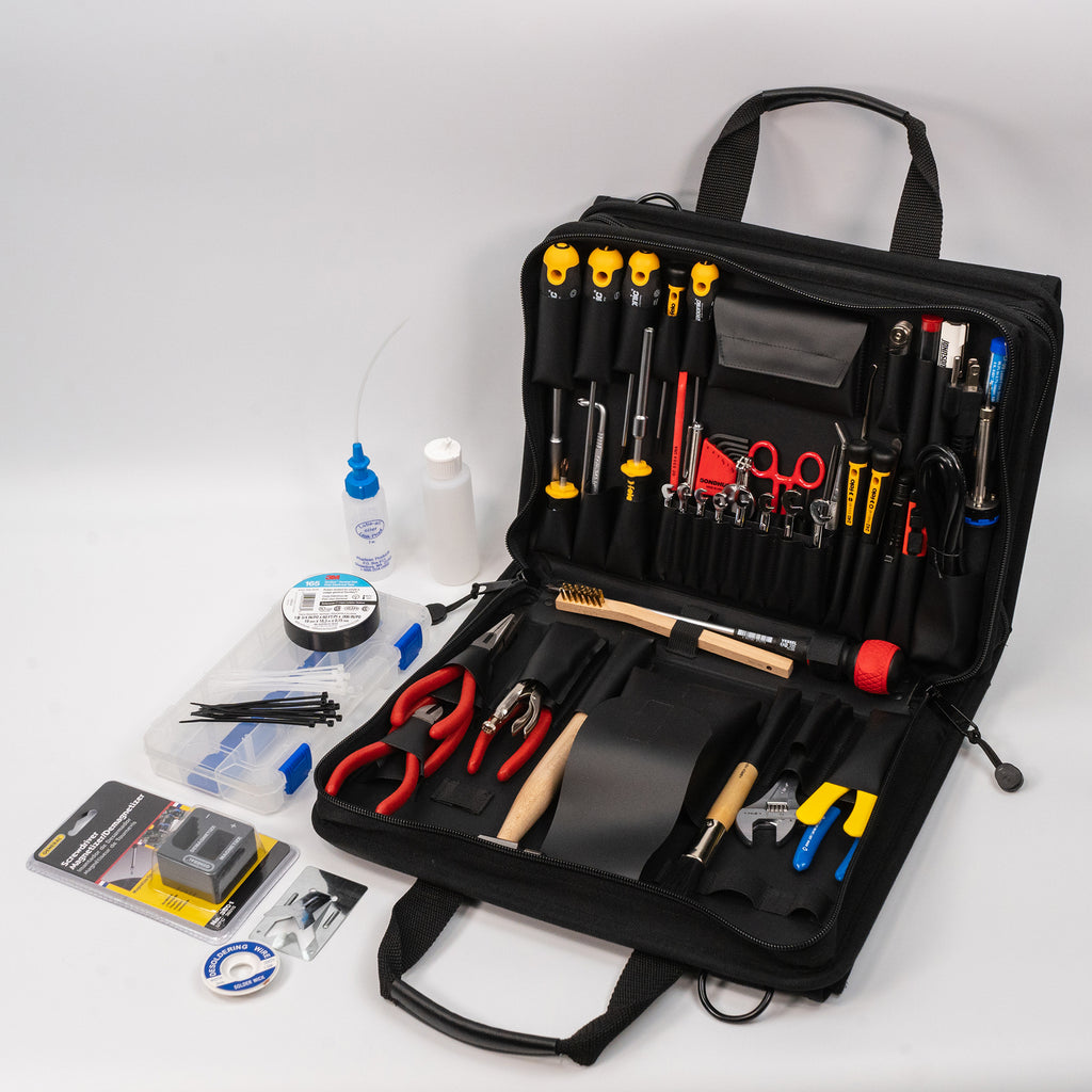 Crawford Deluxe Copier Tool Kit - 48-155BLK in Zipper Style Tool Case ...