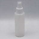 Crawford 65104 4 Ounce Plastic Bottle with Spray Top Natural HDPE Cylinder