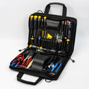 Crawford Field Service Engineers Tool Kit - 55-255BLK in 2 Compartment Zipper Tool Case