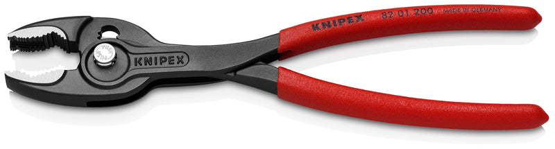 Knipex Twin Grip 8 Slip Joint Pliers - Plastic Grip