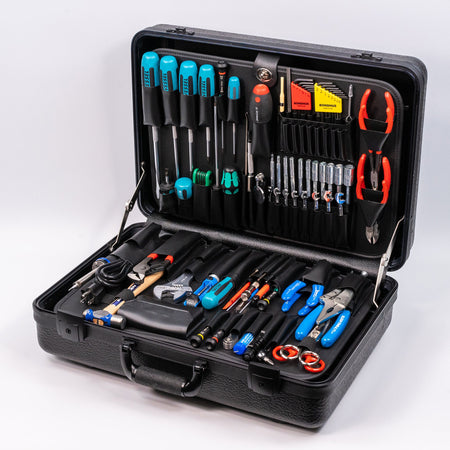 Crawford Premium Metric JIS Field Engineers Tool Kit - 89MV-G256 in Ultimate Gladiator 6" Deep Tool Case