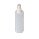 Crawford 65108 8 Ounce Plastic Bottle with Spray Top Natural HDPE Cylinder